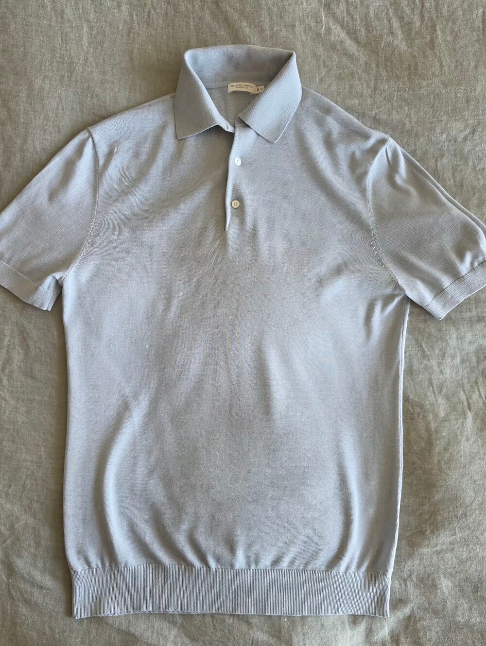 SuitSupply Light Blue Polo